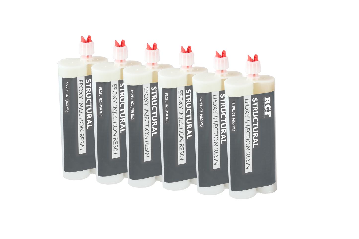 6-PACK DUAL CARTRIDGE RCF INJECTION RESIN (450ML) FG20076