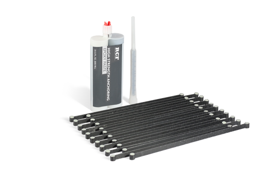 RCF CONCRETE CRACK LOCK KIT - 20 PACK WITH HIGH STRENGTH PASTE FG20040