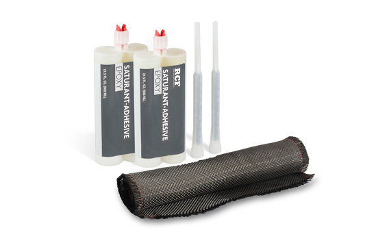 KIT CRACK REPAIR UNIDIRECTIONAL HORIZONTAL 200GSM 12" X 10' FG20054