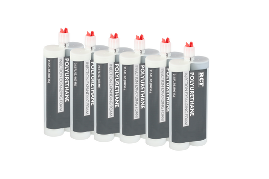 6-PACK DUAL CARTRIDGE RCF POLYURETHANE EXPANDING FOAM (600ML) FG20077